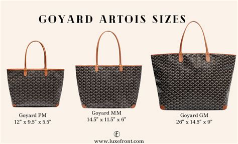 review on goyard tote gm|Goyard size pm or gm.